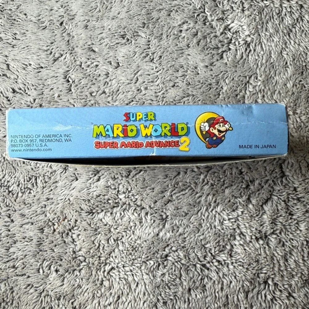 CIB Super Mario World Super Mario Advance 2 Nintendo Game Boy Advance Video Game